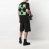 SS21 Bolt Arrows Printing Short Sleeve Round Neck Pullover Ordinary Version Black