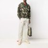 SS21 Camouflage Full Print Printing Loose Fit Green