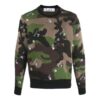 SS21 Camouflage Knit Green Camouflage