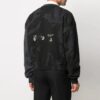 SS21 Camouflage Printing Logo Round Neck Black