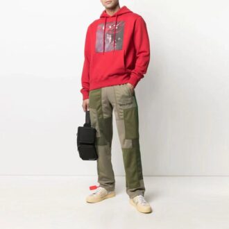 SS21 Caravaggio Arrow Printing Loose Fit Red