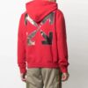 SS21 Caravaggio Arrow Printing Loose Fit Red