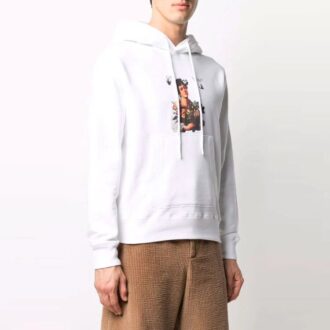 SS21 Caravaggio Boy Logo Printing Lacing Loose Fit White