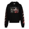 SS21 Caravaggio Printing Hoodie “Black Red”