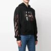 SS21 Caravaggio Printing Hoodie “Black Red”