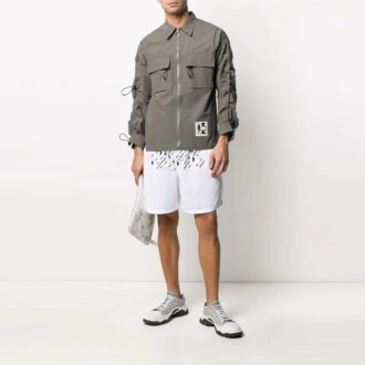 SS21 Cargo Pocket Long Sleeves Shirt Gray