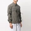SS21 Cargo Pocket Long Sleeves Shirt Gray
