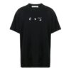 SS21 Casual Alphabet Printing Short Sleeve Loose Fit Black