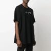 SS21 Casual Alphabet Printing Short Sleeve Loose Fit Black