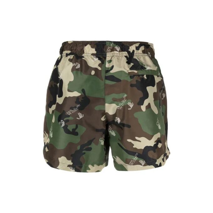 SS21 Casual Camouflage Printing Shorts Version Green