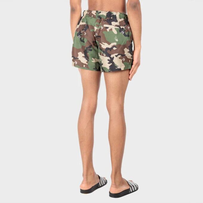 SS21 Casual Camouflage Printing Shorts Version Green