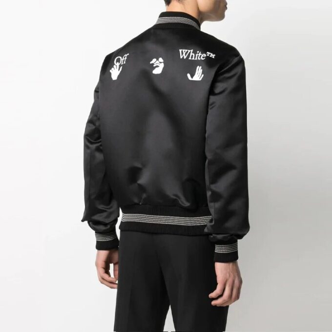 SS21 Casual Logo Printing Jacket Black