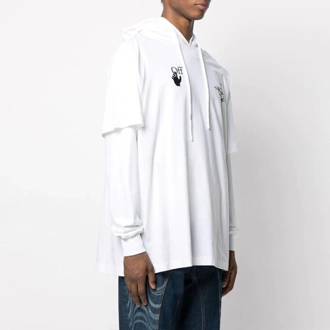 SS21 Casual Pattern Printing White