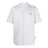 SS21 Casual Stripe Short Sleeve Shirt Version White