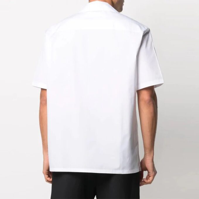 SS21 Chest Logo Micro Mark Short Sleeve Shirt White