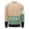 SS21 Colorblock Logo Round Neck Long Sleeves Colorblock