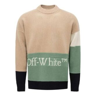 SS21 Colorblock Logo Round Neck Long Sleeves Colorblock