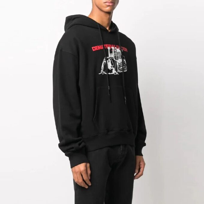 SS21 Dematerialization Logo Printing Black
