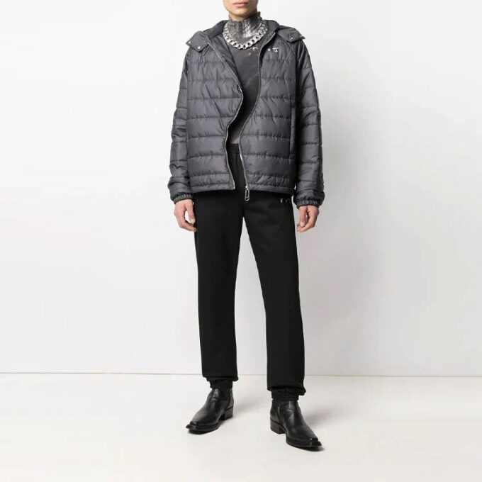 SS21 Detachable Logo Jacket Black