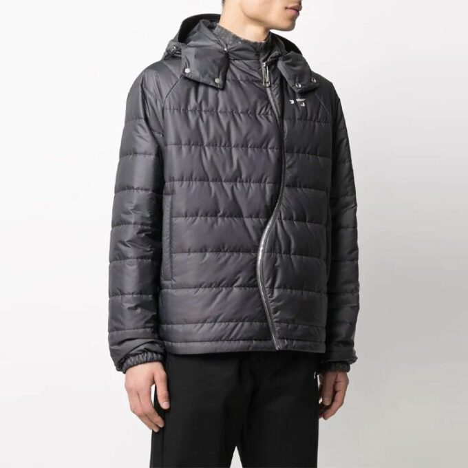 SS21 Detachable Logo Jacket Black