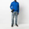 SS21 Diag Logo Printing Loose Fit Blue