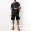 SS21 Diag Stripe Sweat Shorts Men s Black