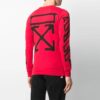 SS21 Geometry Pattern Long Sleeves Slim Fit Version Red
