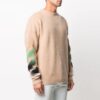 SS21 Gradient Arrow Printing Wool Knitting Brown