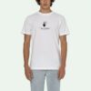 SS21 Graffiti Printing Short Sleeve White