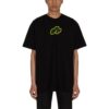 SS21 Green Arrow Cartoon Short Sleeve Loose Fit Black