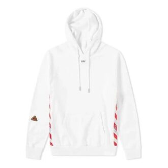 SS21 hooded Logo Printing Long Sleeves Loose Fit White