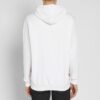 SS21 hooded Logo Printing Long Sleeves Loose Fit White