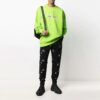SS21 Large Logo Printing Sports Pants Black