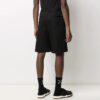 SS21 Logo Alphabet Button Shorts Loose Fit Black
