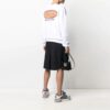 SS21 Logo Alphabet Printing Round Neck Pullover Version White