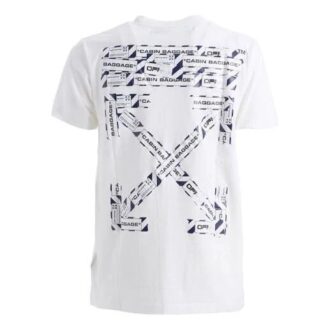 SS21 Logo Alphabet Printing Round Neck Short Sleeve Ordinary Version White