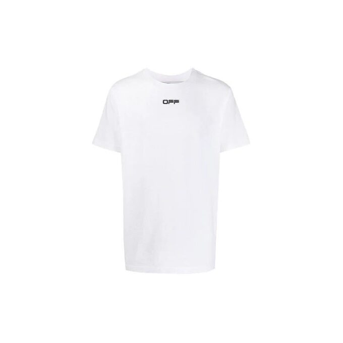 SS21 Logo Alphabet Printing Round Neck Short Sleeve Ordinary Version White