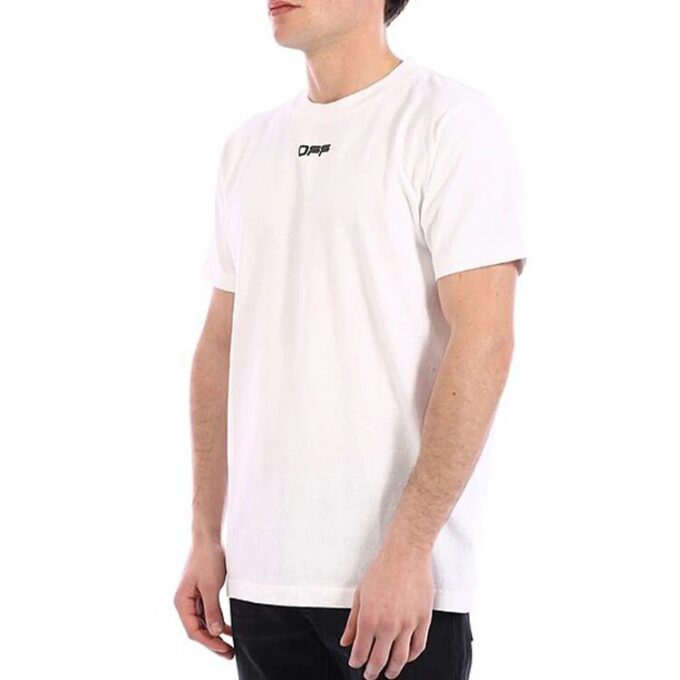 SS21 Logo Alphabet Printing Round Neck Short Sleeve Ordinary Version White