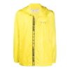 SS21 Logo Alphabet Printing Zipper Windbreaker Ordinary Version Yellow