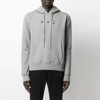 SS21 Logo Arrow Alphabet Printing Loose Fit Gray