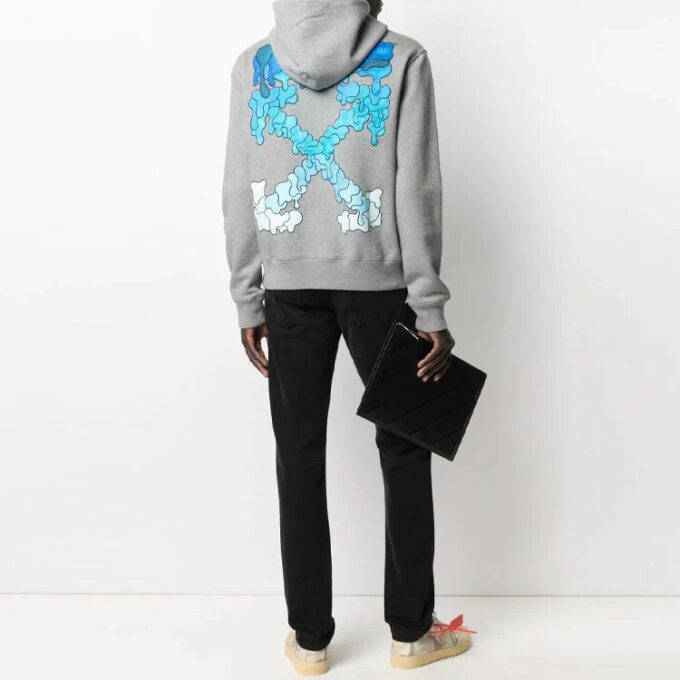 SS21 Logo Arrow Alphabet Printing Loose Fit Gray