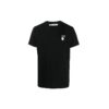 SS21 Logo Arrow Printing Pattern Cotton Short Sleeve Black