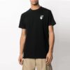 SS21 Logo Arrow Printing Pattern Cotton Short Sleeve Black