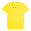 SS21 Logo Arrow Printing Round Neck Short Sleeve Loose Fit Yellow