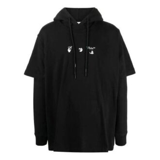 SS21 Logo Arrows Pattern Printing Ordinary Version Black