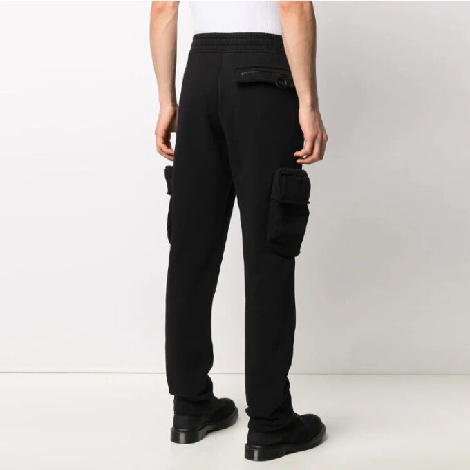 SS21 Logo Cargo Sweatpants Slim Fit Version Black