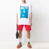 SS21 Logo Embroidered Sports Shorts Red