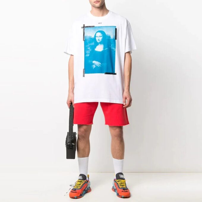 SS21 Logo Embroidered Sports Shorts Red