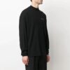 SS21 Logo Long Sleeves Round Neck Loose Fit Black