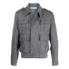SS21 Logo Multiple Pockets Jacket Gray